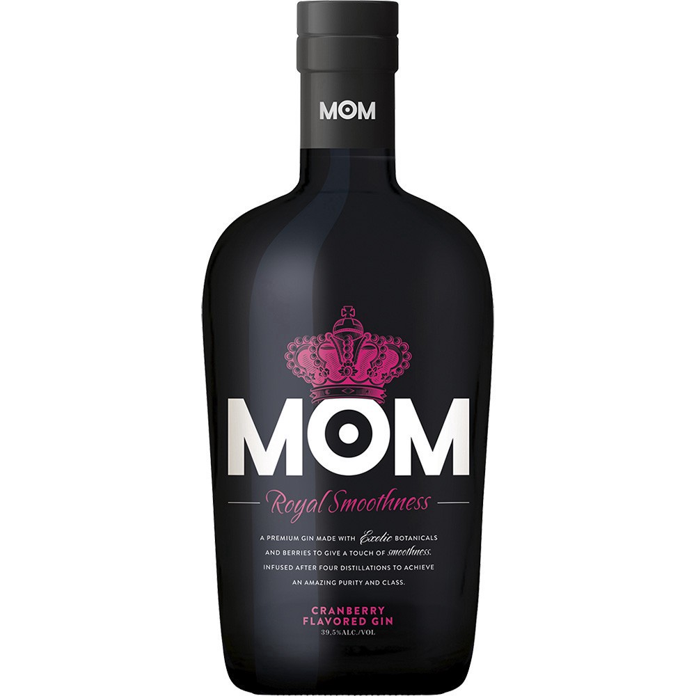slide 1 of 1, Mom Cranberry Gin, 750 ml