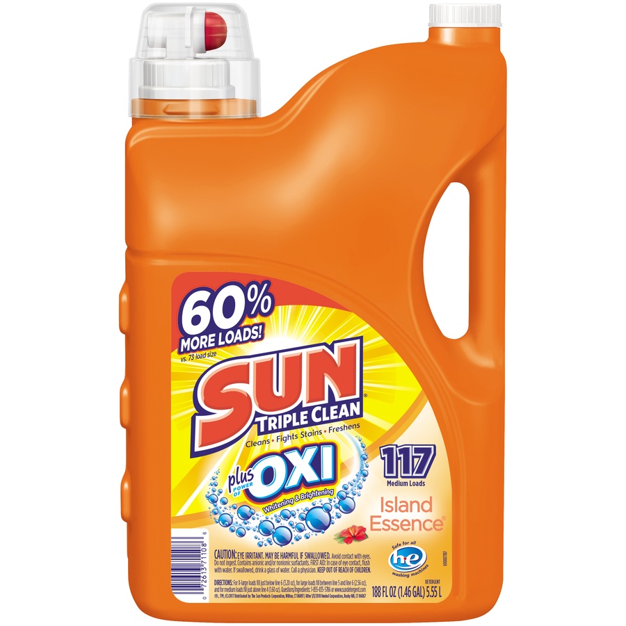 slide 1 of 1, Sun Island Essence plus Oxi, 188 oz