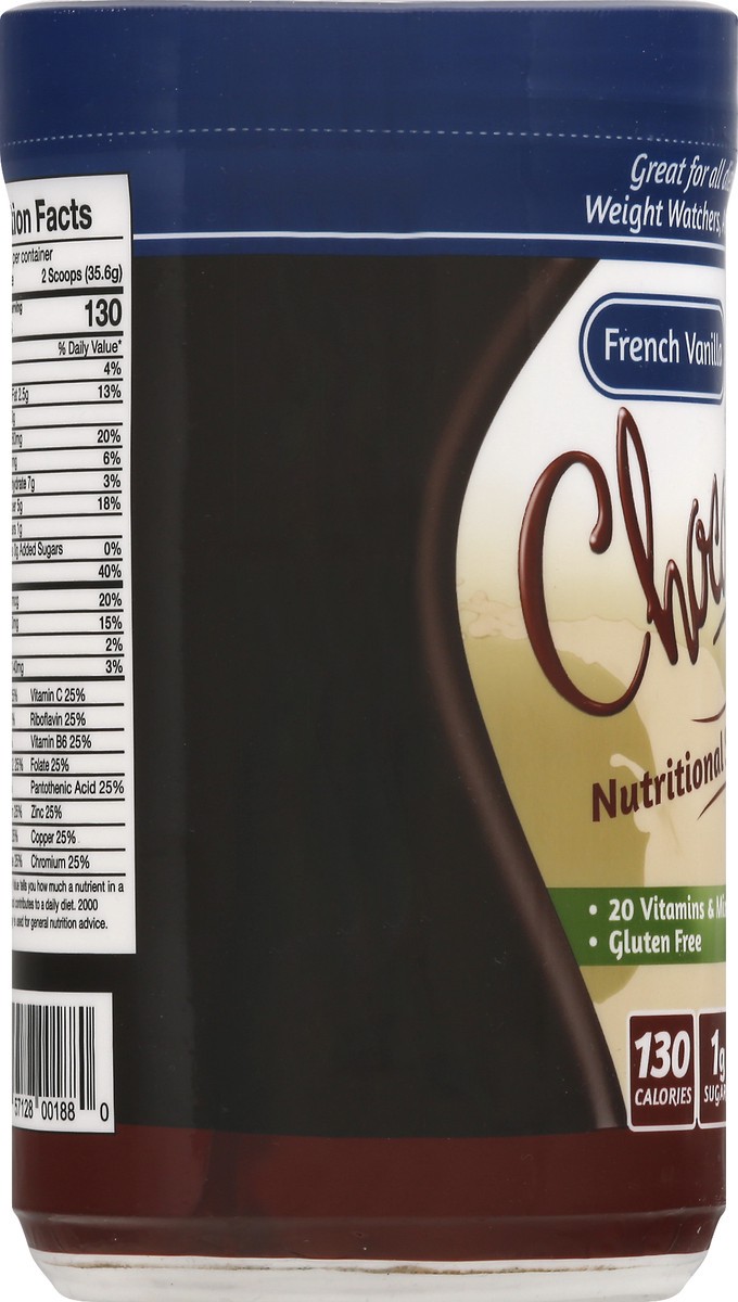 slide 12 of 13, ChocoRite French Vanilla Nutritional Shake Mix 428 g, 428 g