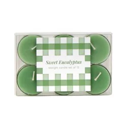 Silkcraft Tea Lights Sweet Eucalyptus
