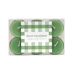 Silkcraft Tea Lights Sweet Eucalyptus