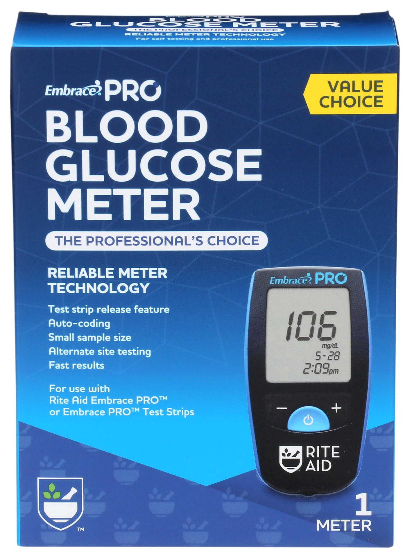 slide 1 of 4, Rite Aid Ra Embracepro Meter, 1 ct