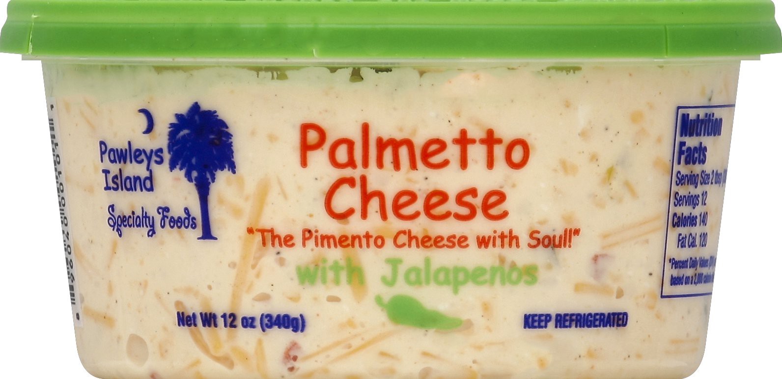 slide 1 of 9, Pawleys Island Specialty Foods Homestyle Pimento Palmetto Cheese Spread with Jalapenos 11 oz, 11 oz