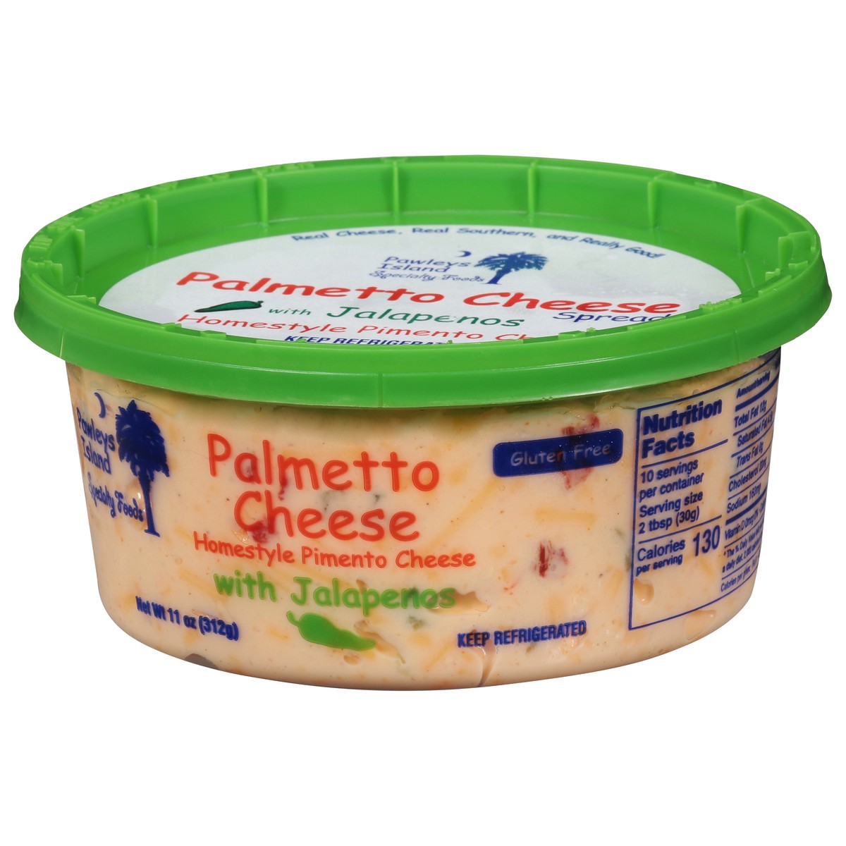 slide 2 of 9, Pawleys Island Specialty Foods Homestyle Pimento Palmetto Cheese Spread with Jalapenos 11 oz, 11 oz