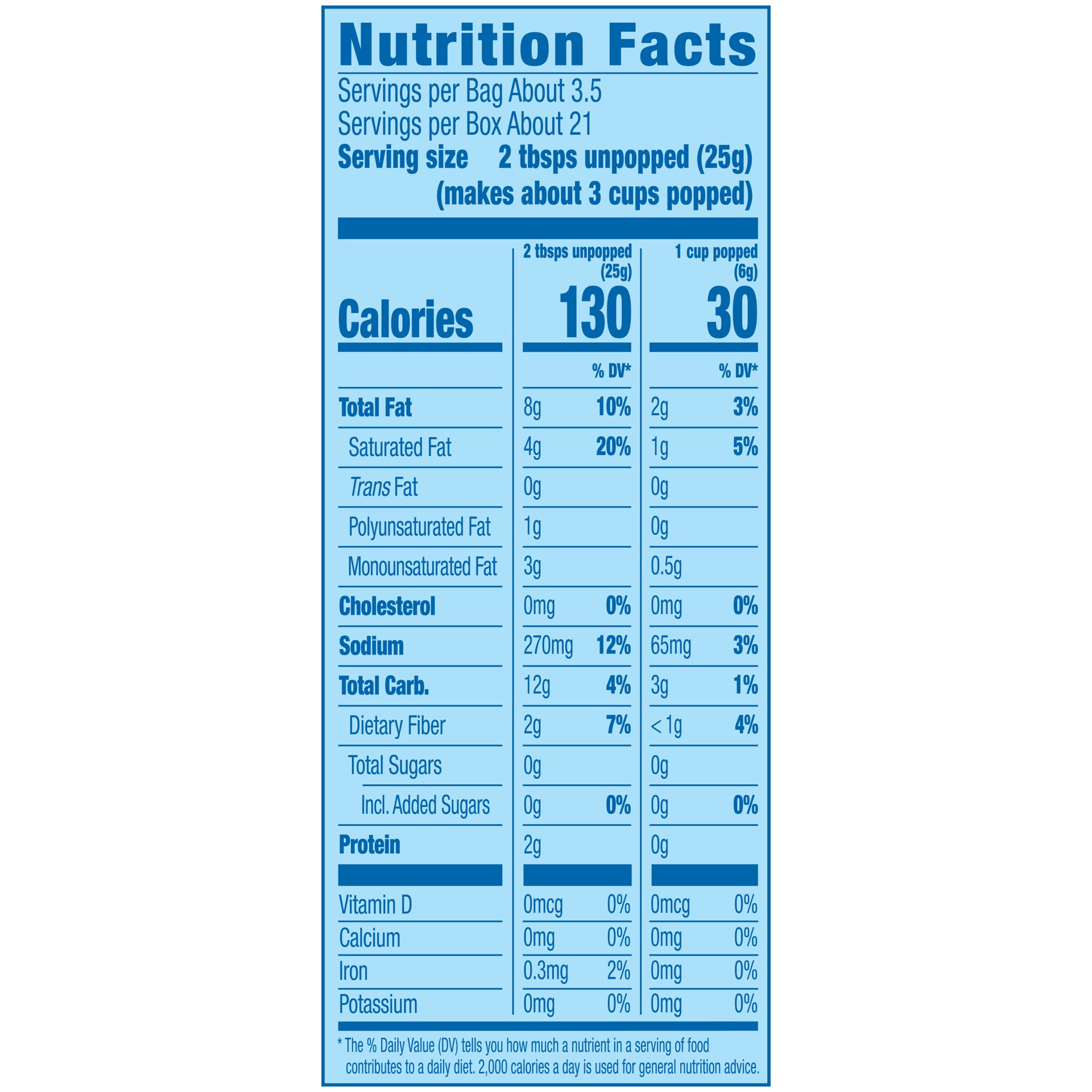 slide 5 of 5, Pop-Secret Microwave Popcorn, Double Butter Flavor, 3.2 Oz Sharing Bags, 6 Ct, 19.2 oz