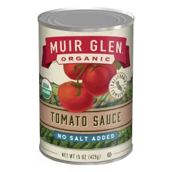 Muir Glen Org Tomato Sauce No Salt Added
