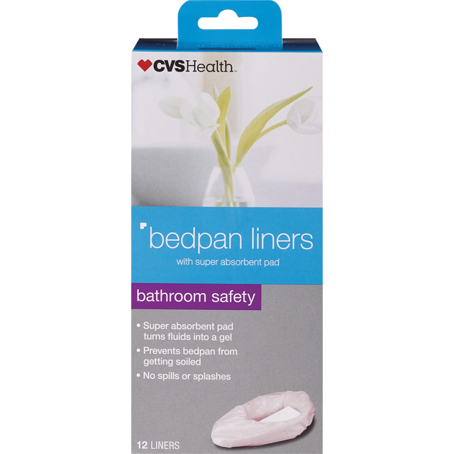 slide 1 of 1, Bedpan Liner Super Absorbent Pad, 1 ct