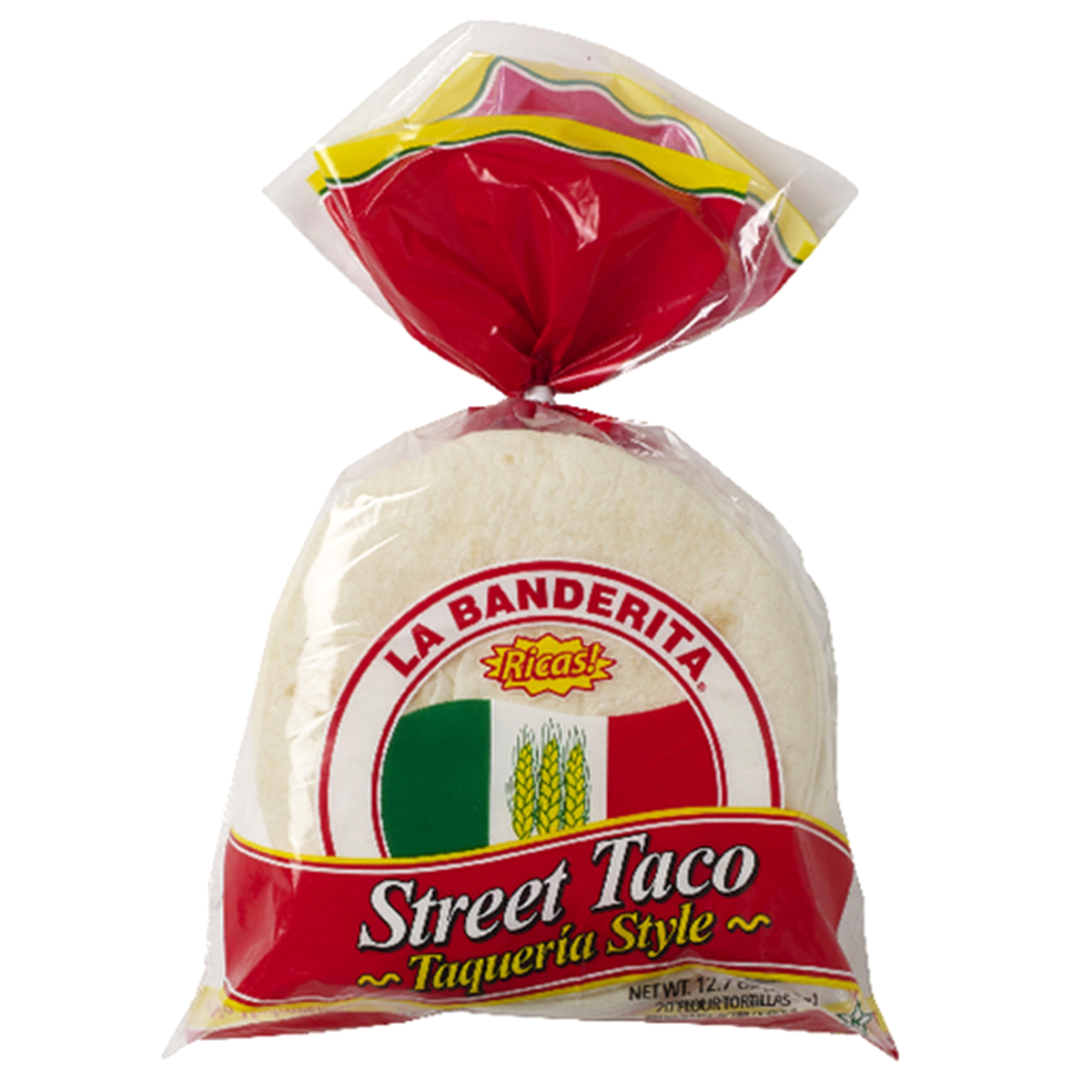slide 1 of 2, La Banderita Street Taco Taqueria Style Flour Tortillas 20 ea, 20 ct
