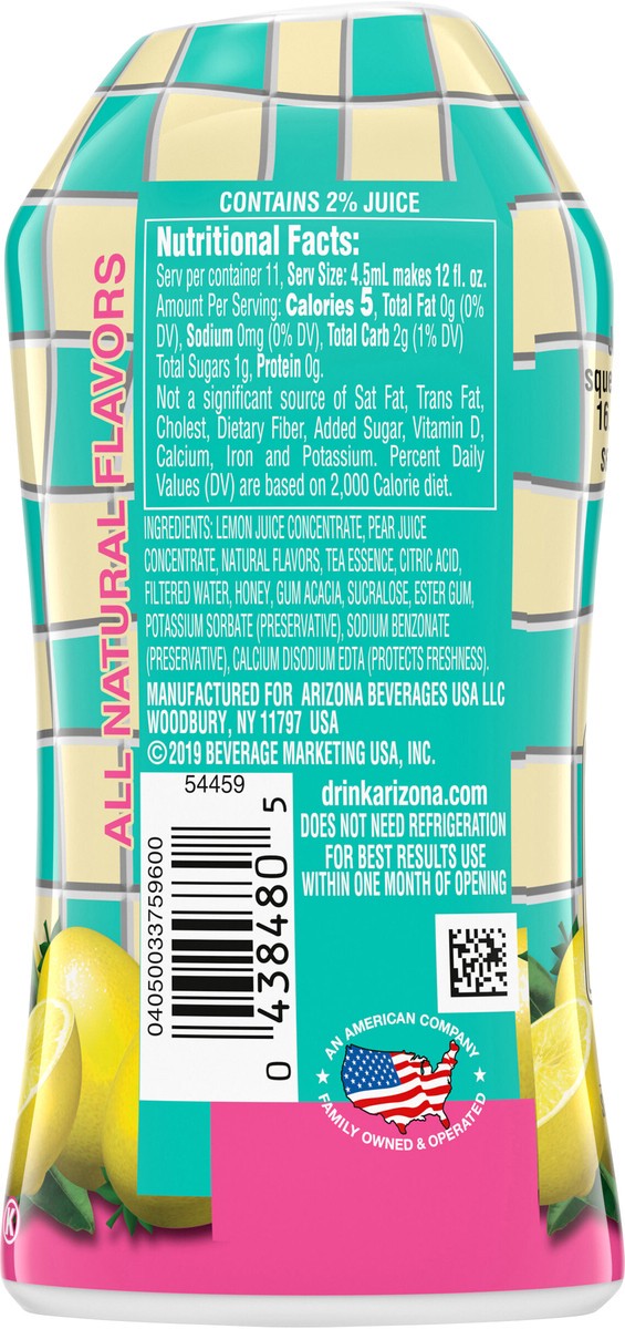 slide 4 of 9, Arizona Liquid Concentrate Lemon Tea - 1.62 Fl. Oz., 1.62 fl oz