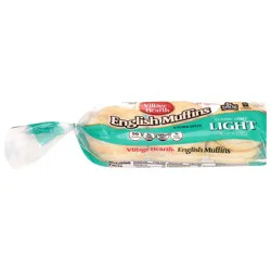Village Hearth Light Fork Split English Muffins 6 ea