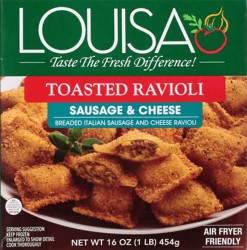 Luisa's's Sausage & Cheese Toasted Ravioli, 16 oz