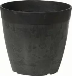 Novelty Dolce Round Planter - Black