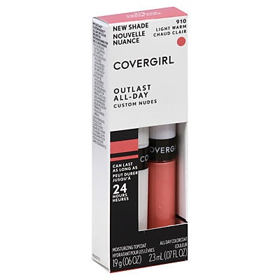 slide 1 of 1, Covergirl Outlast 2-Step Custom Nudes Light Warm 910, 2 ct