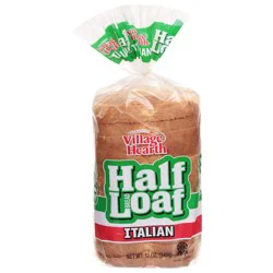 Village Hearth Italian Bread Half Loaf 12 oz