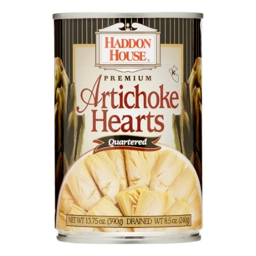 slide 1 of 1, Haddon House Premium Artichoke Hearts, Quartered, 13.75 oz