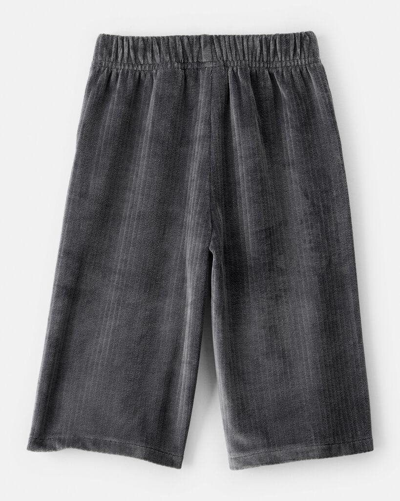 slide 2 of 3, Carter's Baby Girl Ribbed Flare Pants - Black Grey 18M, 1 ct