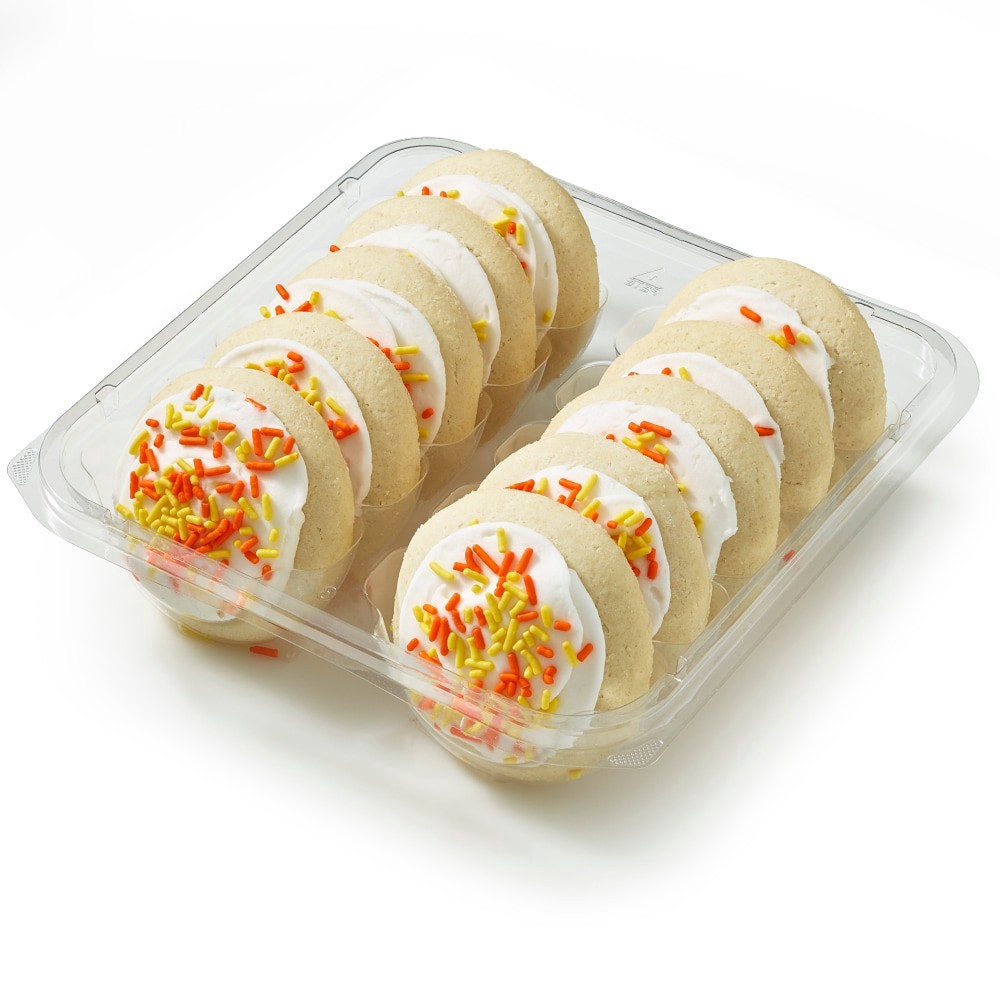 slide 3 of 3, Bakery Fresh Candy Corn Frosted Cookies, 13.5 oz