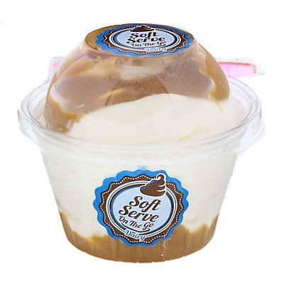 slide 1 of 1, Klein's Real Kosher Razzle Soft Serve Ice Cream, 8 oz