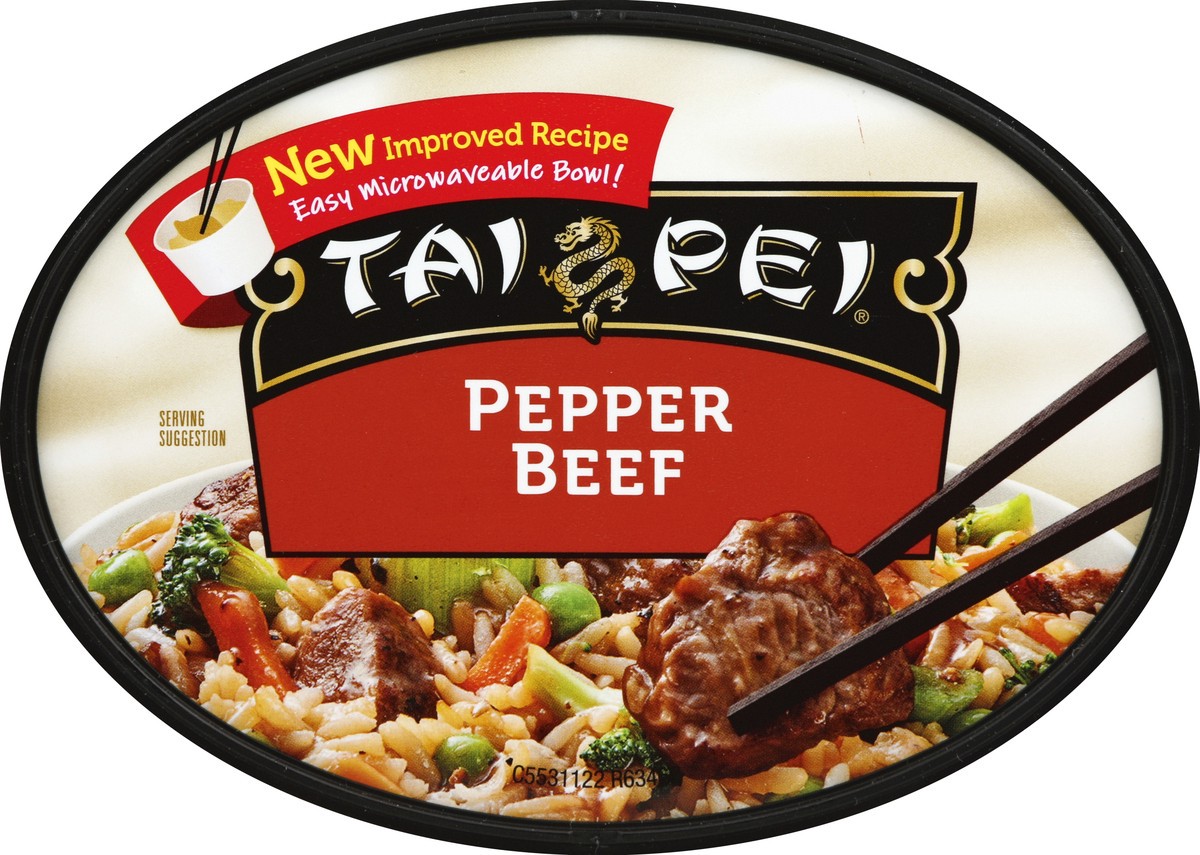 slide 4 of 4, Tai Pei Beef & Pepper, 10 oz