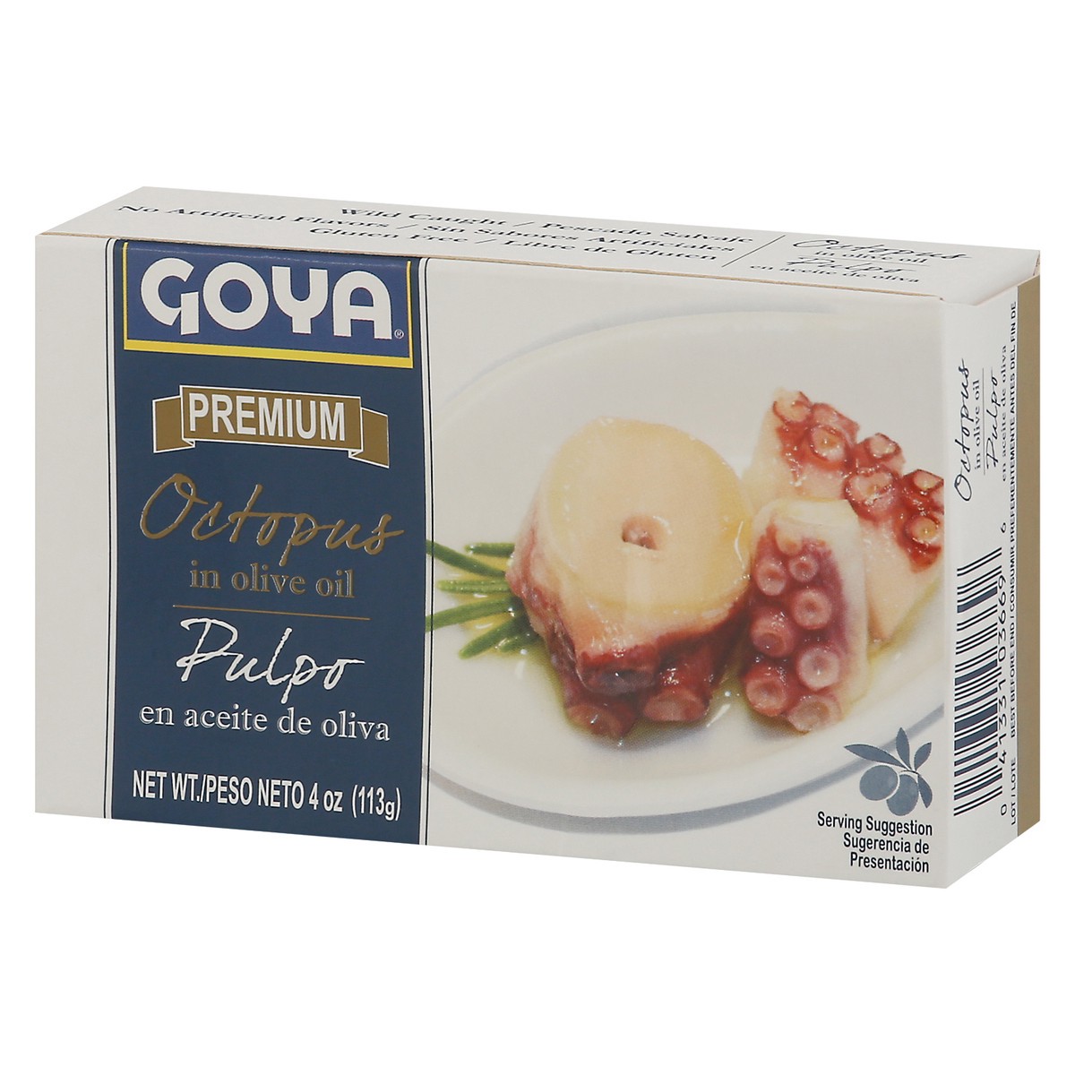 slide 3 of 9, Goya Premium Octopus 4 oz, 4 oz
