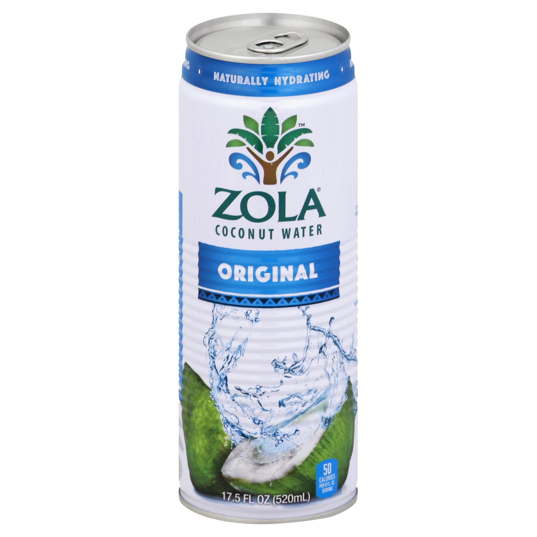 slide 1 of 4, Zola Original Coconut Water 17.5 fl oz, 17.5 fl oz