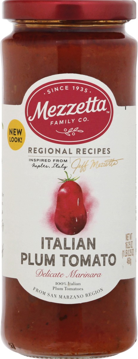 slide 12 of 12, Mezzetta Italian Plum Tomato Delicate Marinara 16.25 oz, 16.25 oz