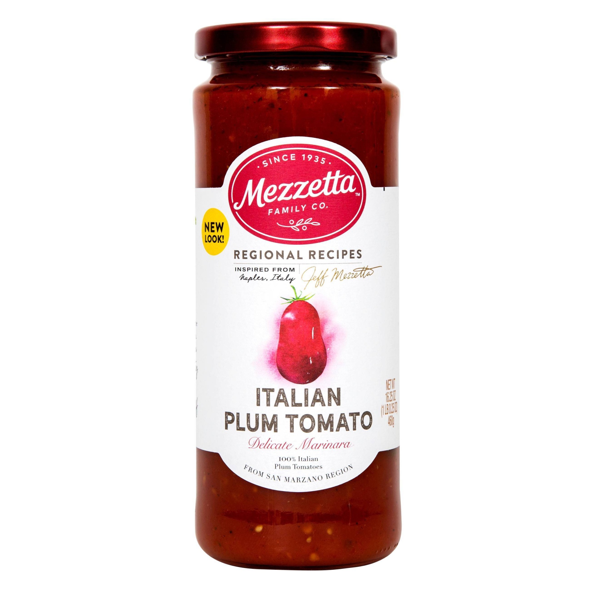 slide 1 of 3, Mezzetta Italian Plum Tomato Marinara Pasta Sauce, 16.25 oz