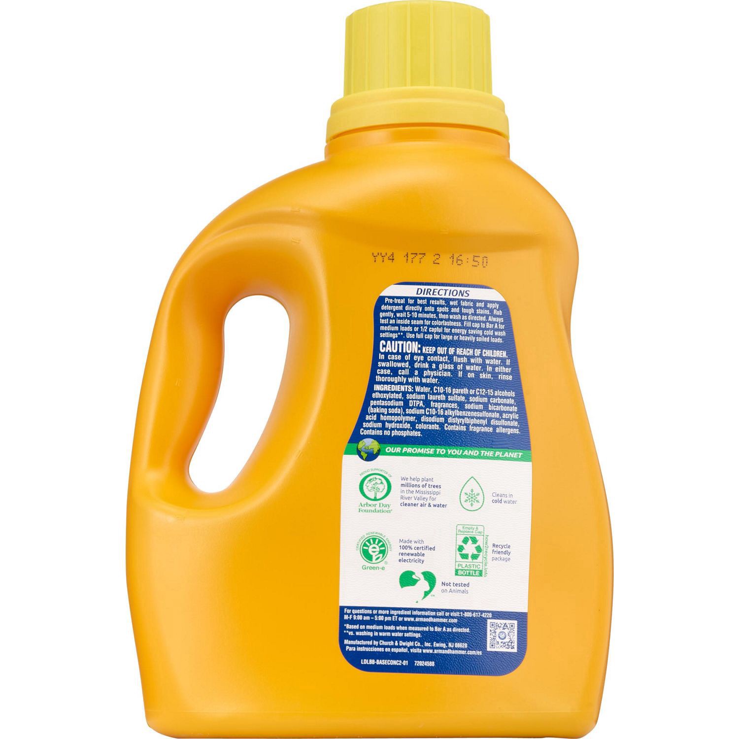 slide 5 of 6, ARM & HAMMER Clean Burst, 110 Loads Liquid Laundry Detergent, 110 fl oz, 110 fl oz
