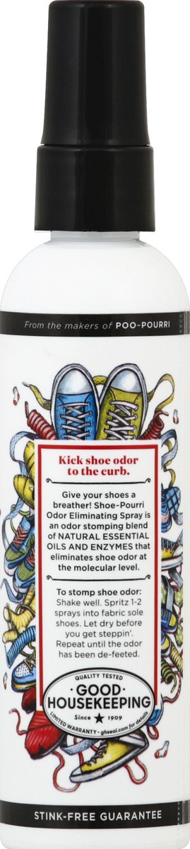 slide 3 of 6, Shoe Pourri Odor Eliminating Spray 4 oz, 4 oz