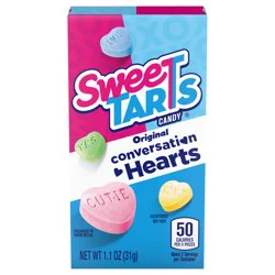 Sweetarts Crunch & Tangy Conversation Hearts Candy 1.1 oz