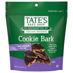Tate''s Bake Shop Cookie Bark, Chocolate Chip Cookies with Dark Chocolate and Sea Salt, 5 oz
