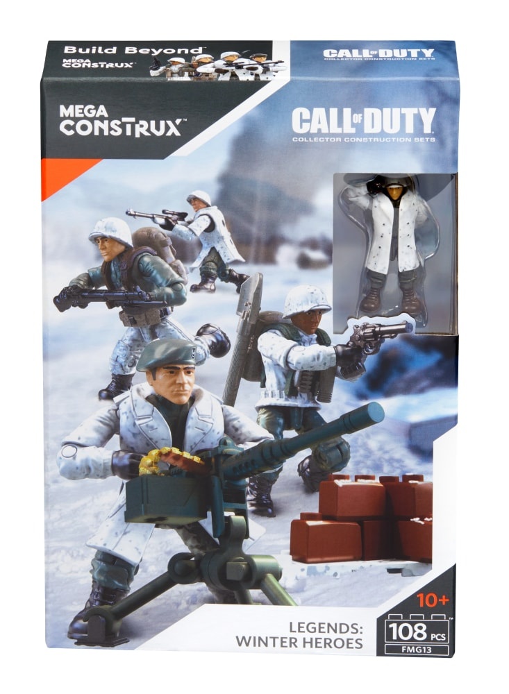 slide 1 of 1, Mattel Mega Construx Call Of Duty Legends: Winter Heroes Troop Pack, 1 ct