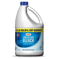 Meijer Low Splash Bleach, Regular Scent