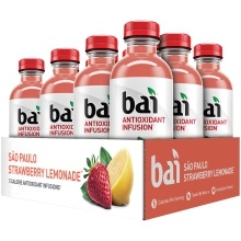 slide 1 of 1, Bai So Paulo Strawberry Lemonade - 18 oz, 18 oz