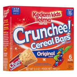 Kedem Kids Original Crunchee Cereal Bars