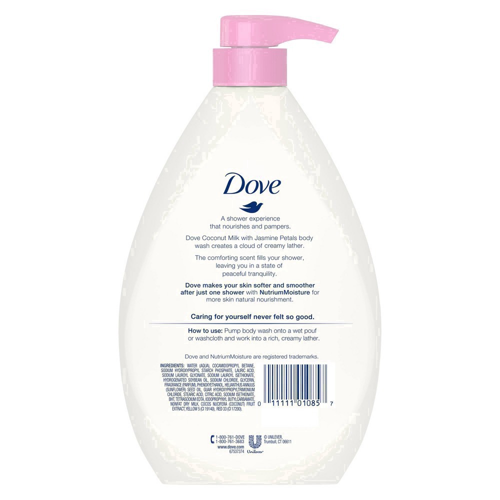 slide 13 of 73, Dove Restoring Body Wash Coconut Butter And Cocoa Butter, 34 oz, 34 oz