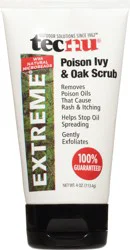 Tecnu Extreme Poison Ivy & Oak Scrub 4 oz