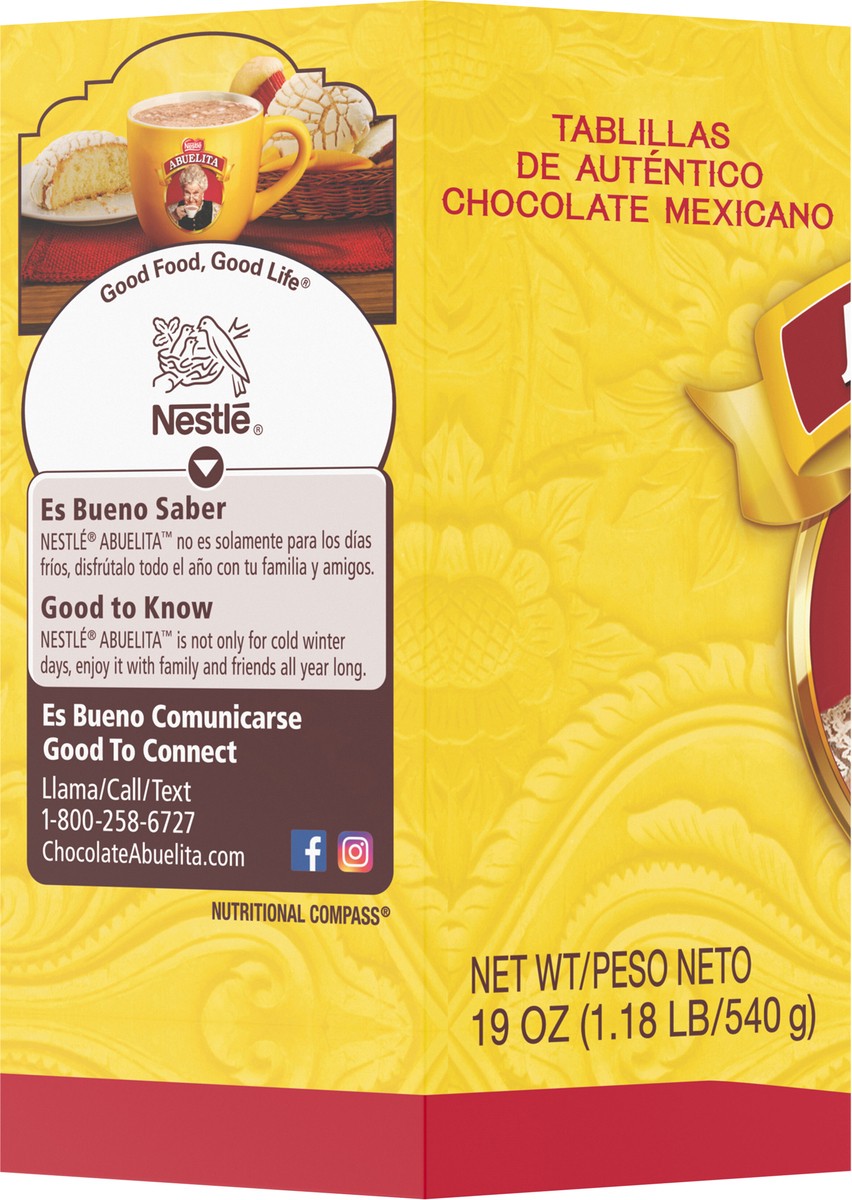 slide 6 of 15, Abuelita Nestle Abuelita Mexican Hot Chocolate Tablets - 19 oz, 19 oz