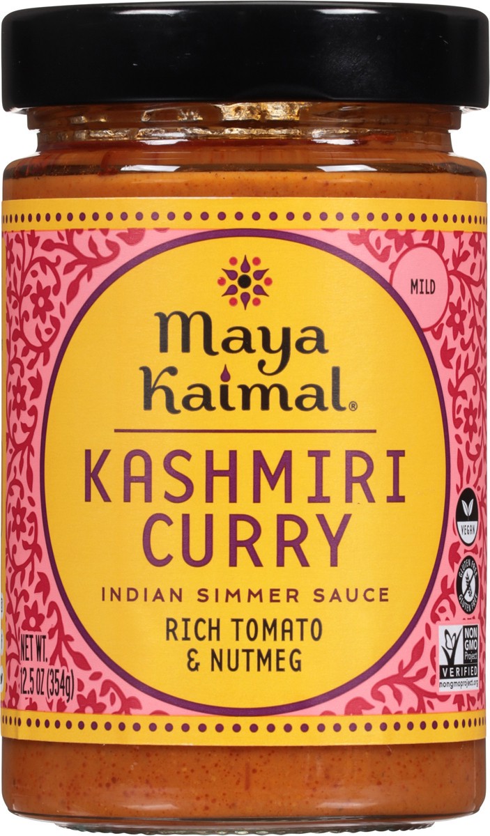 slide 6 of 9, Maya Kaimal Mild Kashmiri Curry Indian Simmer Sauce 12.5 oz, 12.5 oz