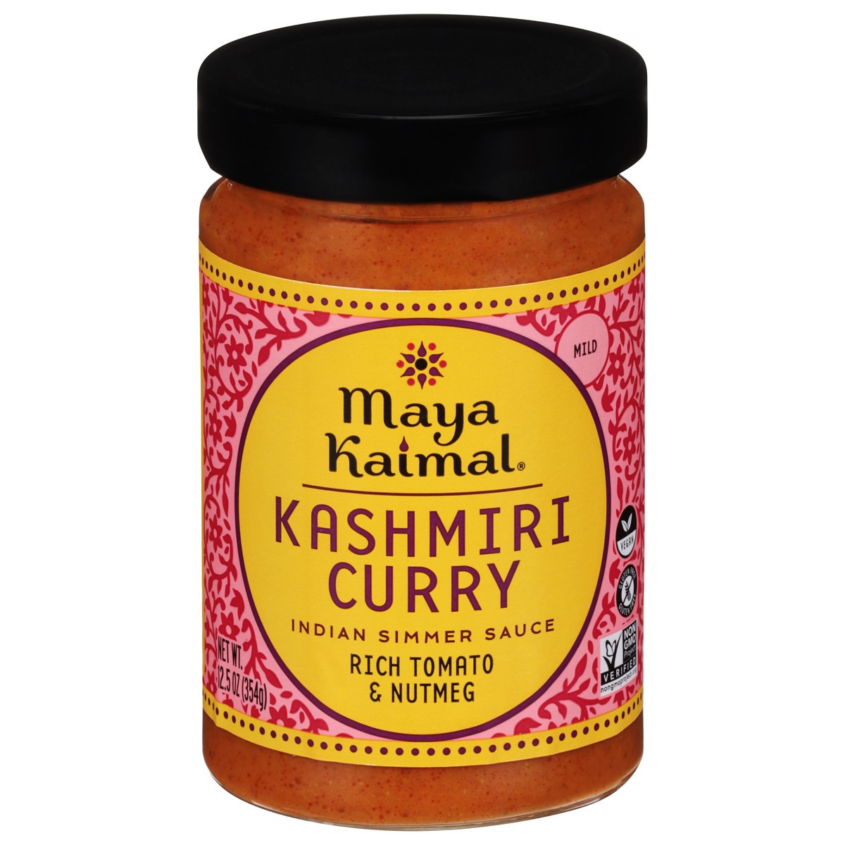 slide 1 of 9, Maya Kaimal Mild Kashmiri Curry Indian Simmer Sauce 12.5 oz, 12.5 oz