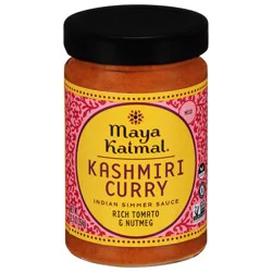Maya Kaimal Mild Kashmiri Curry Indian Simmer Sauce 12.5 oz