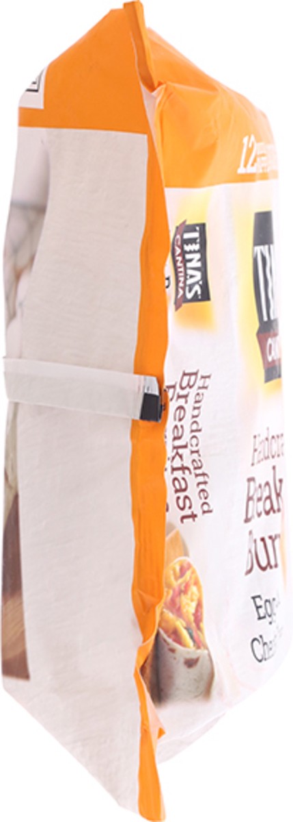 slide 5 of 12, Tina's Cantina Handcrafted Breakfast Burrito Egg Bacon & Cheddar Cheese Burritos, 12 ct; 4 oz