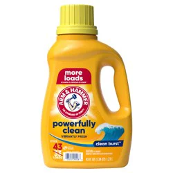 ARM & HAMMER Clean Burst, 43 Loads Liquid Laundry Detergent, 43 fl oz