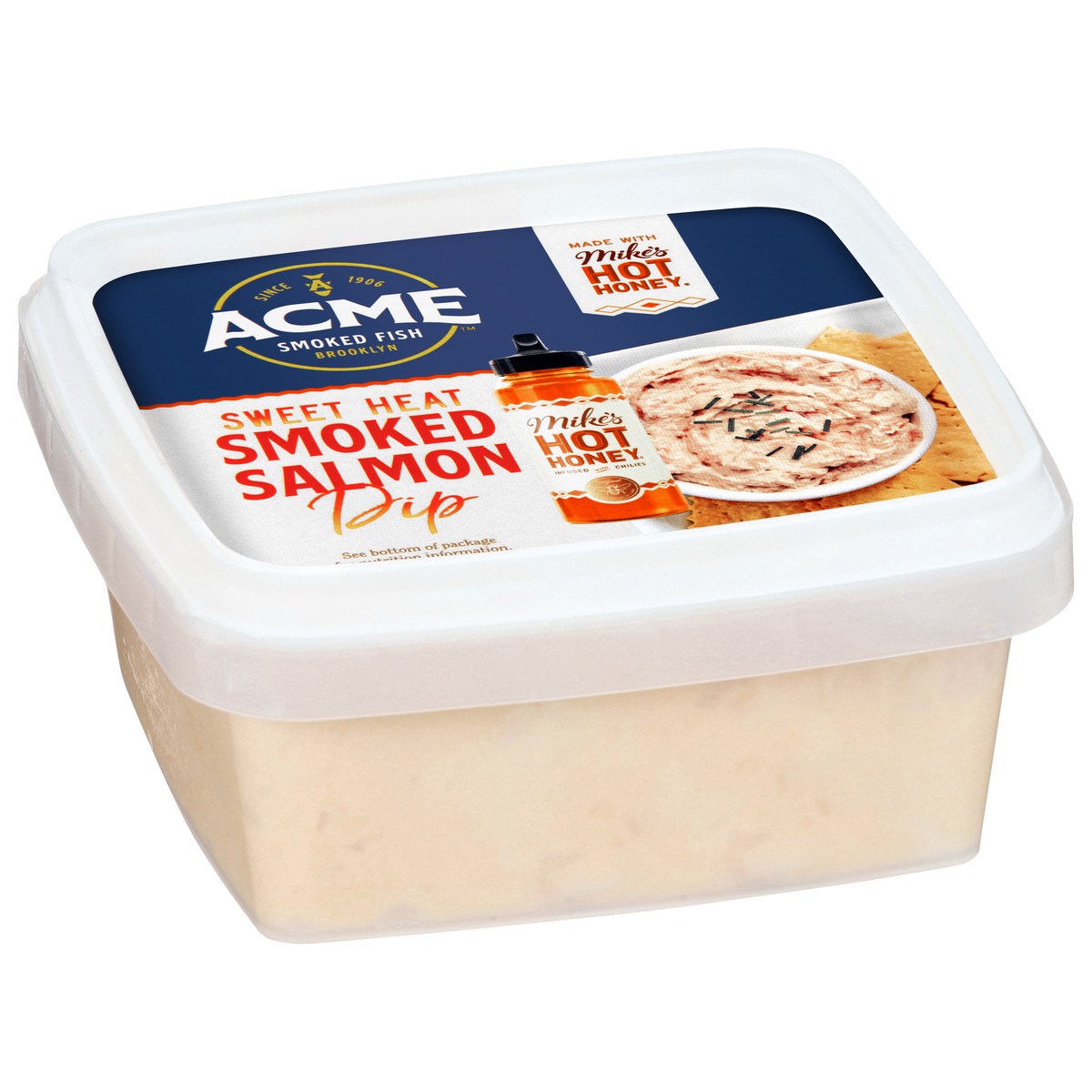 slide 2 of 3, ACME Sweet Heat Smoked Salmon Dip 7 oz, 7 oz
