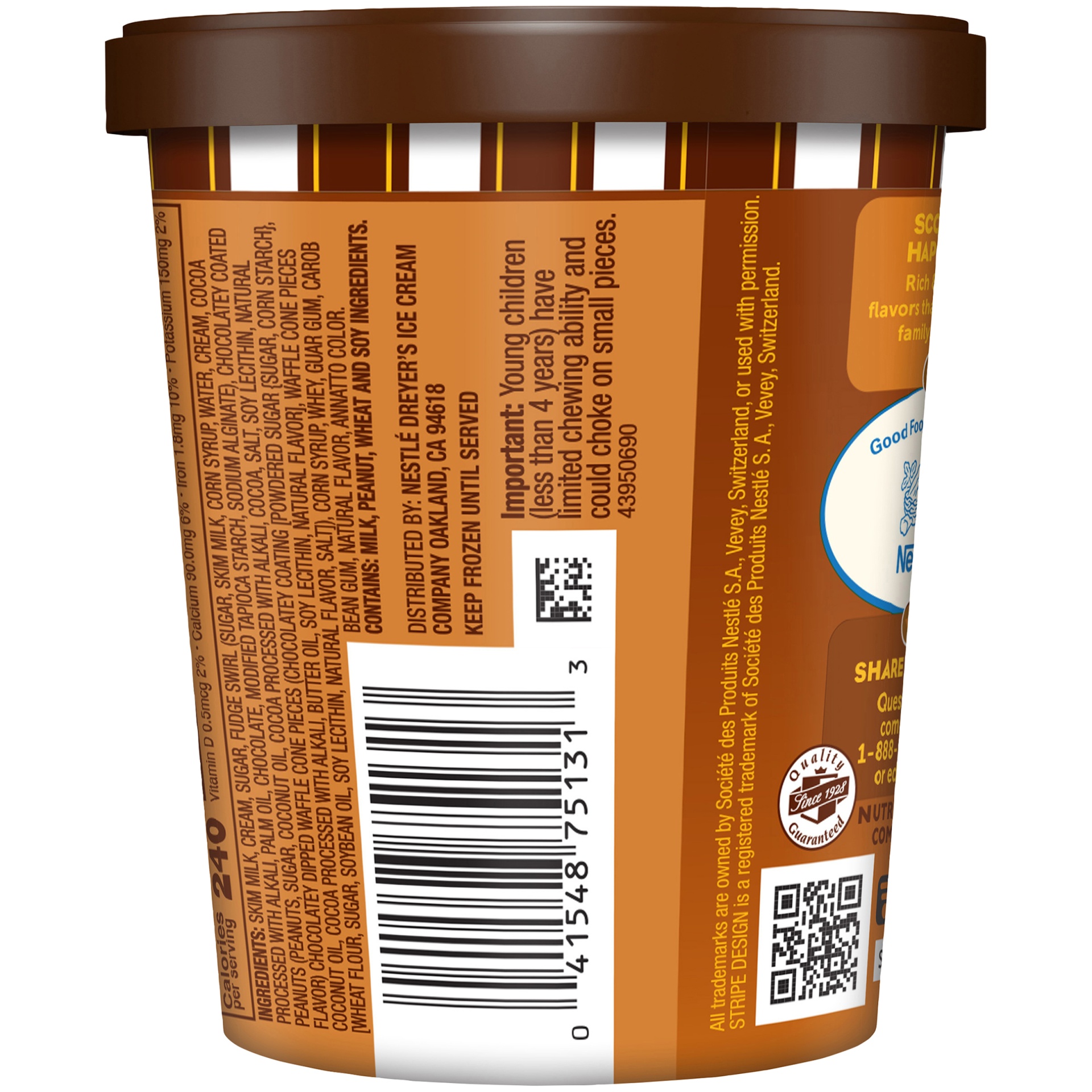 slide 2 of 6, Edy's Fun Flavors Nestle Drumstick Ice Cream, 5.8 fl oz