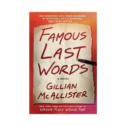 Harper Collins Famous Last Words - by Gillian McAllister (Hardcover)
