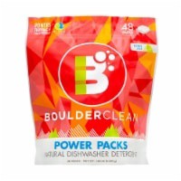 slide 1 of 1, Boulder Clean Dishwasher Power Packs Citrus Zest, 48 ct