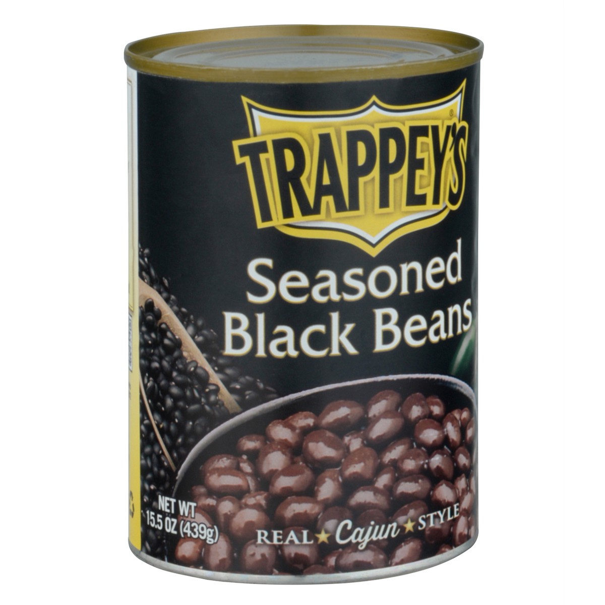 slide 2 of 11, Trappey's Black Beans Seasoned With Olive Oil Onion And Garlic, 15.5 oz