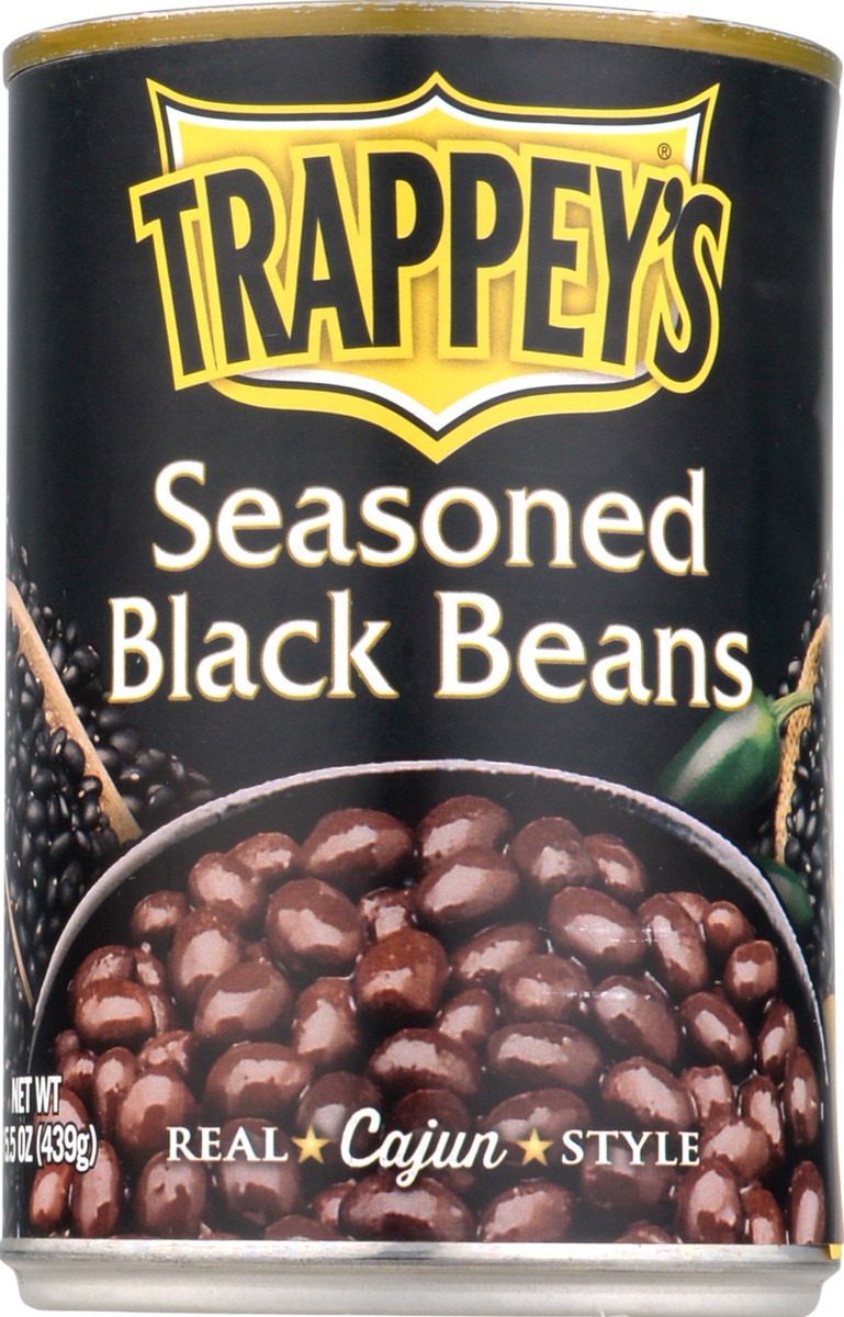 slide 9 of 11, Trappey's Black Beans Seasoned With Olive Oil Onion And Garlic, 15.5 oz