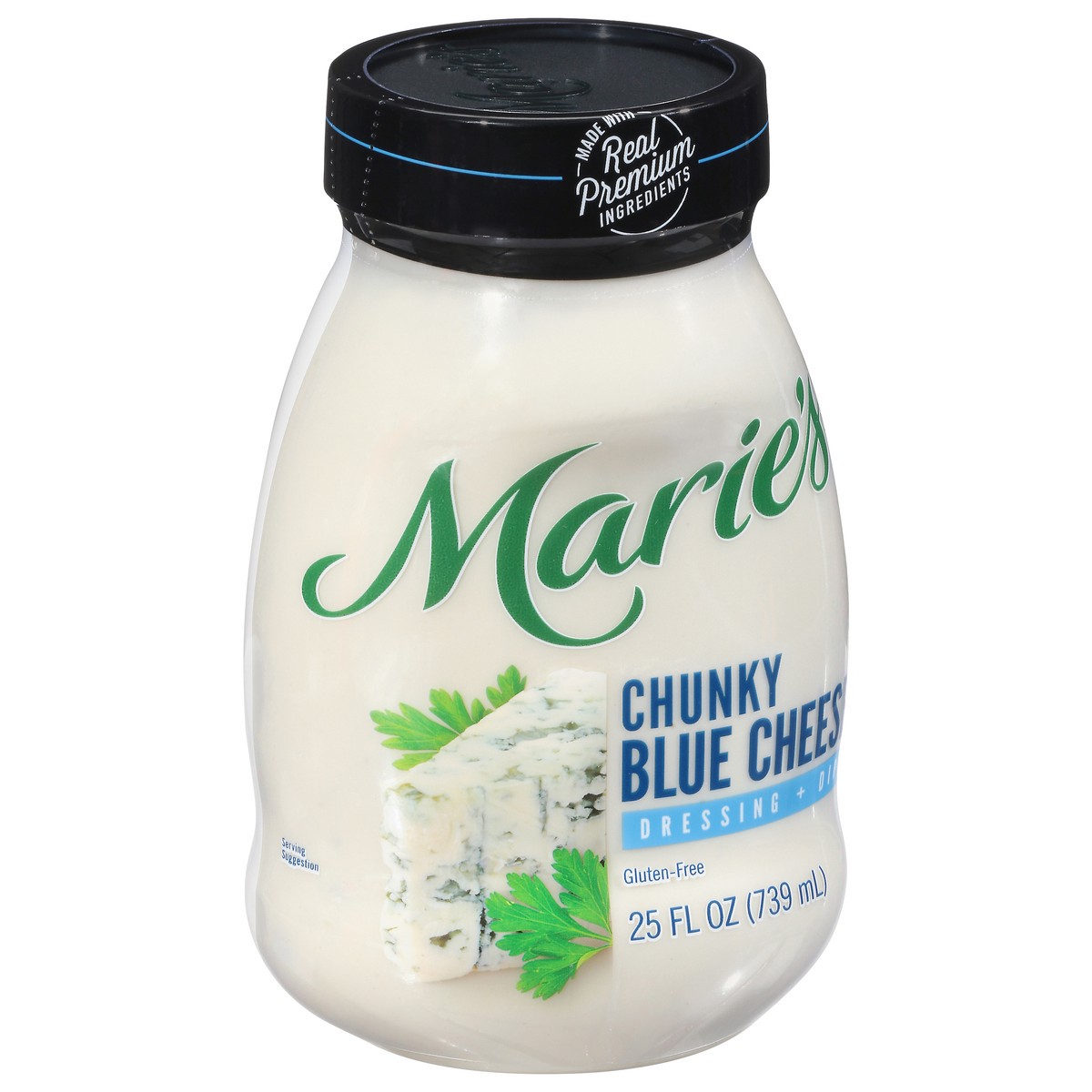 slide 4 of 9, Marie's Chunky Blue Cheese Dressing+Dip 25 fl oz, 25 fl oz